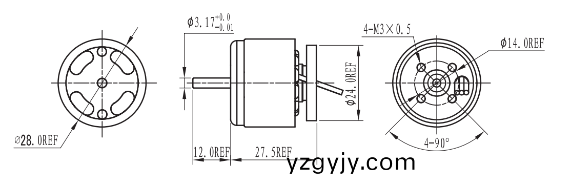 OT-EM2828無刷(shua)電(dian)機(ji)|直(zhi)流(liu)無(wu)刷(shua)電機(ji)|微型電(dian)機|血(xue)壓計電機(ji)-萬至(zhi)達(da)電(dian)機