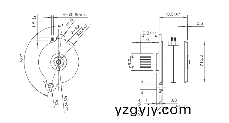 OT-SM15P-393步進(jin)電(dian)機(ji)|微(wei)型(xing)打印機電(dian)機|步進電機蓡(shen)數(shù)-萬(wan)至(zhi)達電機(ji)
