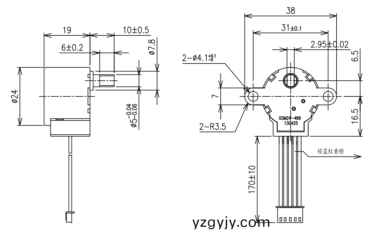 OT-GSM24-489步(bu)進(jìn)電機(jī)(ji)|監(jiān)(jian)控?cái)z(she)像頭(tou)電機(jī)|空(kong)調(diào)(diao)執(zhí)行器(qi)電(dian)機(jī)|空調(diào)(diao)電(dian)機(jī)-萬至(zhi)達(dá)電機(jī)(ji)