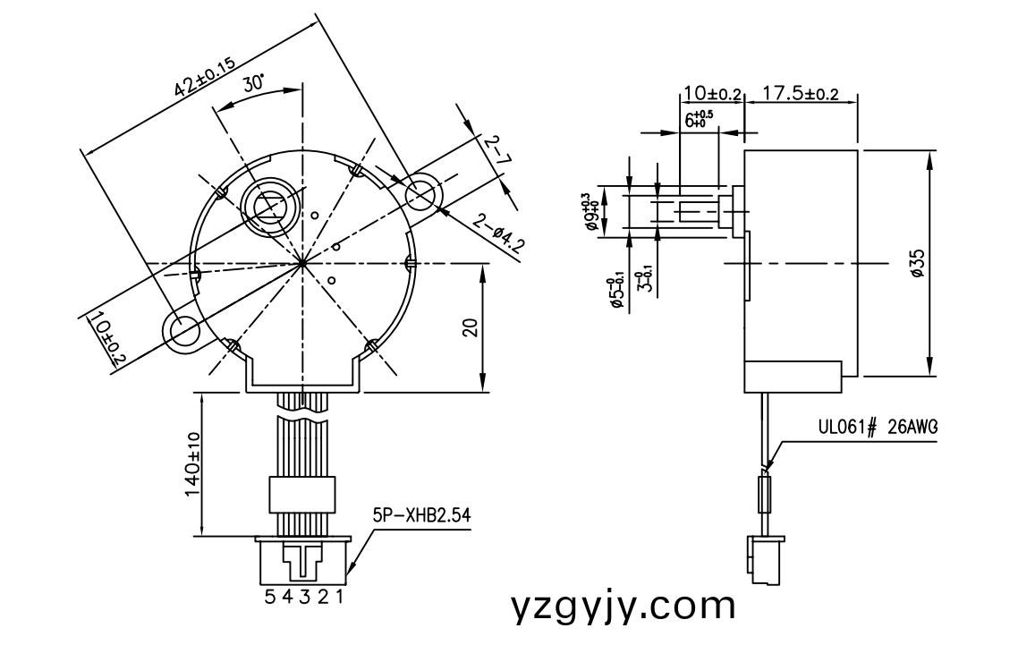 OT-GSM35-005減速(su)步進(jìn)電機(jī)(ji)|步進(jìn)電機(jī)蓡數(shù)(shu)|空調(diào)電(dian)機(jī)|風(fēng)(feng)門執(zhí)(zhi)行器(qi)電(dian)機(jī)-萬至達(dá)電(dian)機(jī)(ji)