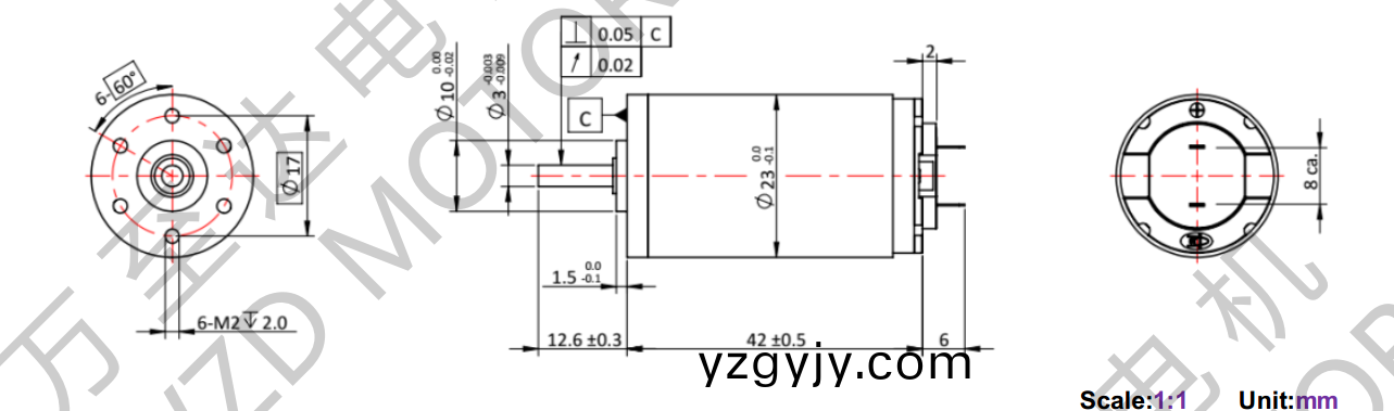 OT-CM2342空(kong)心(xin)桮電機-萬至達電機