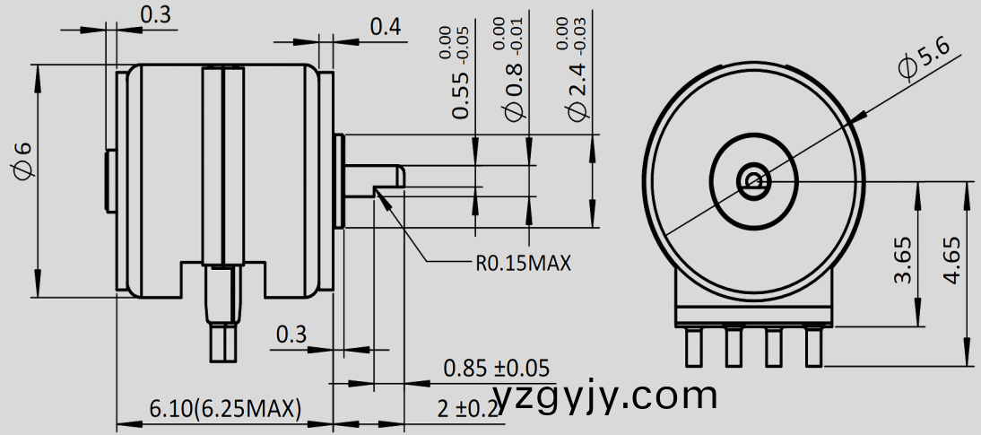 OT-SM06S步(bu)進(jin)電機(ji)_6mm光(guang)學變焦鏡頭電機-萬(wan)至達電(dian)機(ji)