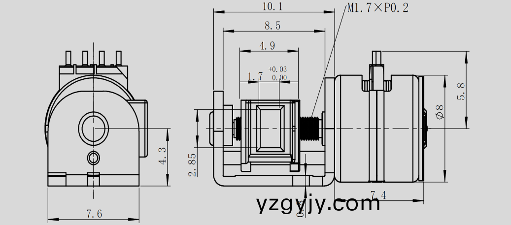 OT-SM8.0XL-001步進(jìn)(jin)電(dian)機(jī)(ji)_激(ji)光投影儀(yi)電(dian)機(jī)(ji)-萬至(zhi)達(dá)(da)電機(jī)(ji)