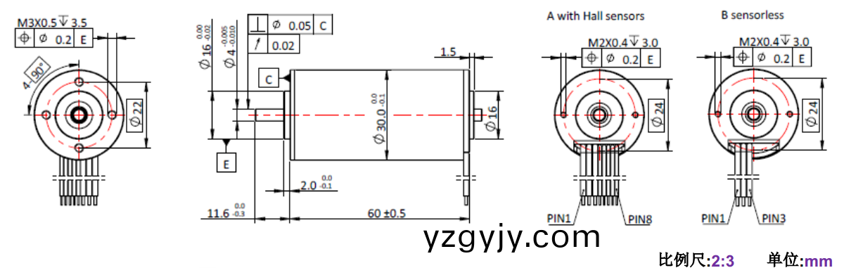 ECS-4P 3060 2對(duì)極(ji)空心桮(bei)無(wú)(wu)刷(shua)電機(jī)(ji)-萬(wàn)(wan)至達(dá)(da)電機(jī)(ji)